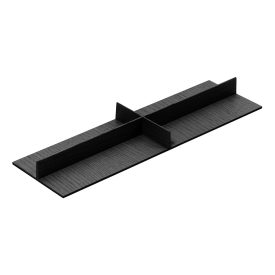   KES 009205 LiniQ evőeszköztartó választófal kereszt  137x472 fekete