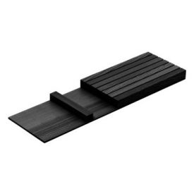 KES 009169 LiniQ evőeszköz tartó késre 137x472 fekete