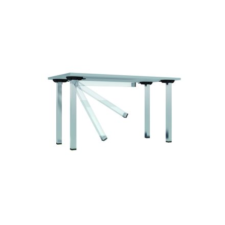 MILADESIGN asztalláb G5 ST606U lehajtható 60 x 60 mm ezüst