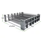 KES 005360 SpaceFlexx fiókos szervező 550 mm