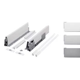   K-StrongBox H204/270mm egy szögletes magasító korláttal titán