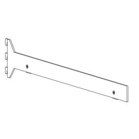 VERTIKO polctartó sötétbarna 400mm