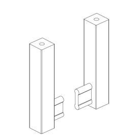 VERTIKO ruharúd tartó sötétbarna