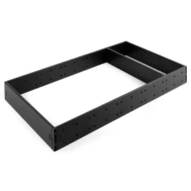   K-StrongMax evőeszköztartó alapkészlet 276 mm, 500 mm mélység fekete