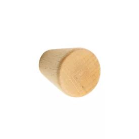 TULIP Bútorgomb Taper bükk lakkozott+csavar