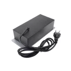 StrongPower Elektromos aljzat 3x230V, Schuko, fekete