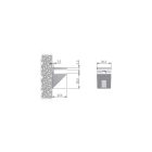 IF-polctartó Kalabrone Mini fehér