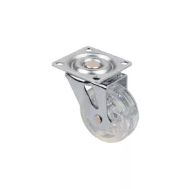 StrongCastors Kerék TOP, 50 mm, átlátszó, fék nélkül