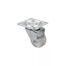   StrongCastors Kerék TOP-E, átm. 35 mm, átlátszó sötét, fék nélkül