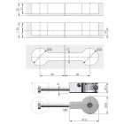 IF Quick 35mm munkalap összekötő csavar 100mm