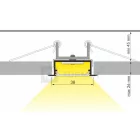 StrongLumio LED profil Groove 14 eloxált alu 2000mm