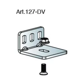   K-TERNO Classic vasalatkészlet tolóajtókhoz 40kg,2x fék,1500mm,4x tartó