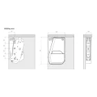 KES FREEflap mini korlátozó, 90°
