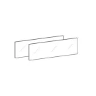 HETTICH 9283183 Avantech YOU skleněná výplň 10mm pro Inlay 187/600mm