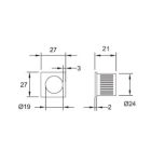 TWIN MANETA ST 126 HR/CM