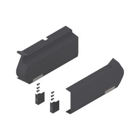   BLUM 21F8020 Aventos HF takaró sapkák - SD-val, sötét szürke