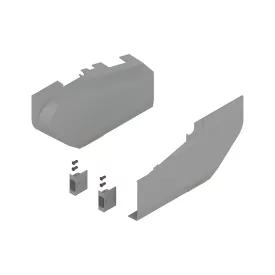   BLUM 21S8020 Aventos HS takaró sapkák - SD-val, világos szürke