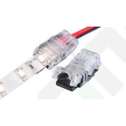 STRONG Gyorscsatlakozó LED szalag egyszinű 8mm - kábel (2 sor)