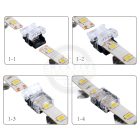 StrongLumio gyorscsatlakozó kettő egyszínű fehér 8mm LED szalagokhoz – 2 PIN