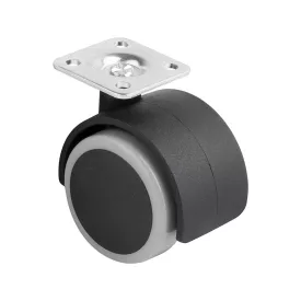   StrongCastors Kerék puha futófelülettel, átmérő 50, szürke, kerék talppal