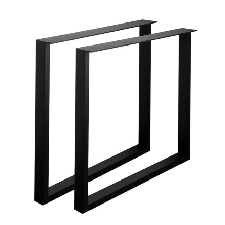STRONG Asztalláb, lineáris, 710x780, fekete