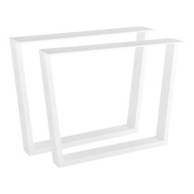 STRONG Asztalláb, domború, 420x580, fehér