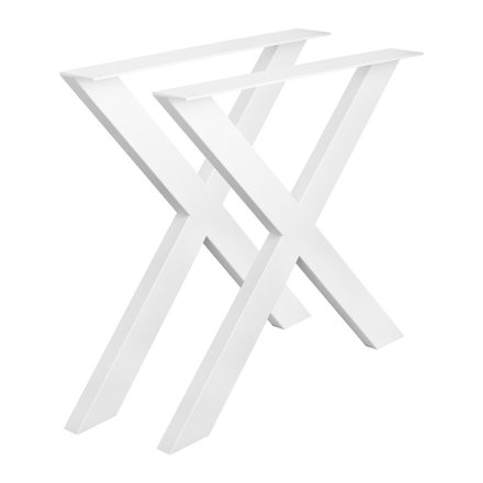 STRONG Asztalláb, X, 710x780, fehér
