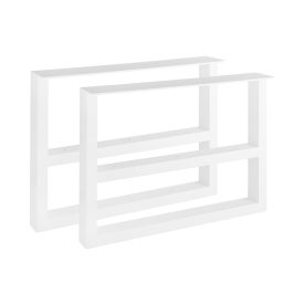 STRONG Asztalláb, lineáris, 420x580, fehér