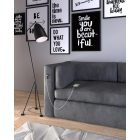 VersaPick, 1x USB A/C, kerek, rozsdamentes acél