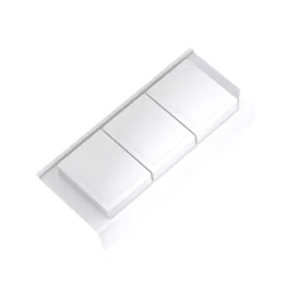   GOLLINUCCI Fürdőszobai rendszerező tartozékkal 350 mm mélységhez, fehér 146x322x