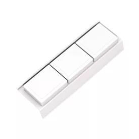   GOLLINUCCI Fürdőszobai rendszerező tartozékkal 400 mm mélységhez, fehér 122x372x