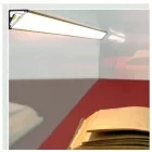 TM-profil LED Cabi12 E eloxált alumínium 3000mm