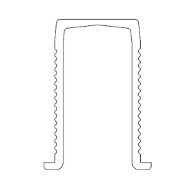 TERNO Diva Fluid alsó profil, art. 121, 1m