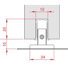TERNO Diva Fluid alsó profil, art. 121, 2m