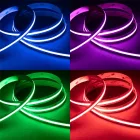 StrongLumio LED szalag, COB 24V 15W/m (840 LED/m) - 10mm - RGB