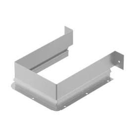   HETTICH 9278342 Ohrádka pro výřez na sifon hranatá, stříbrná