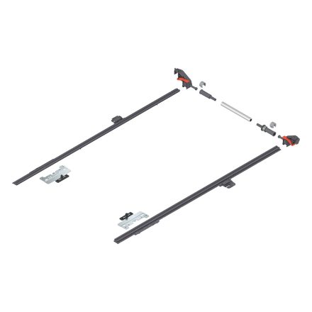 BLUM ZS4.650MU boční stabilizace MERIVOBOX, 450-650mm