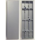 TERNO Diva Fluid  takaró vasalat szett üveg ajtókhoz, ezüst