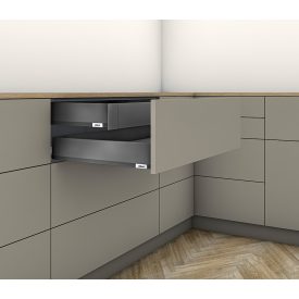 K-BLUM Merivobox K 500 mm, 70 kg, Orion szürke, belső