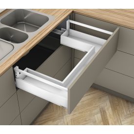   K-BLUM Merivobox E korlát 450 mm/40 kg, fehér, csavar, mosogató