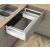 K-BLUM Merivobox E korlát 550 mm/40 kg, fehér, Inserta, mosogató