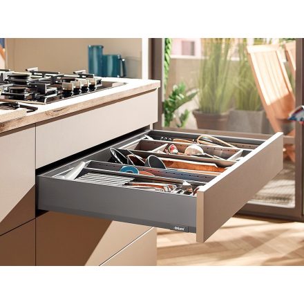 BLUM set Merivobox M 500mm 70kg Orion szürke