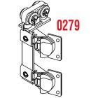 SISCO horní skládací vozík se závěsy art. 0279