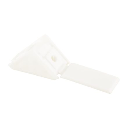 STRONG Összekötő szögletvas műanyag kicsi fehér (02)