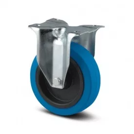   TENTE Kerék rögzített 3478 gumi futófelülettel, átmérő 100 mm, kék