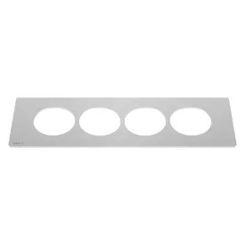LEGRAND DisqIn keret, 8 modul, fém