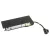 K- LEGRAND elektrická zásuvka Disq'In 2x 230V FR + 1x USB A+C, HDMI, černá/černá