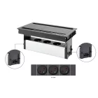 VersaFlap dual 2.0, 3x 230V, fekete matt
