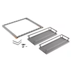 StrongWire oldalsó kosár 200 mm, golyós csillapított fióksín