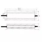 TL-tápegység pro LED SLIM 24V 150W IP67